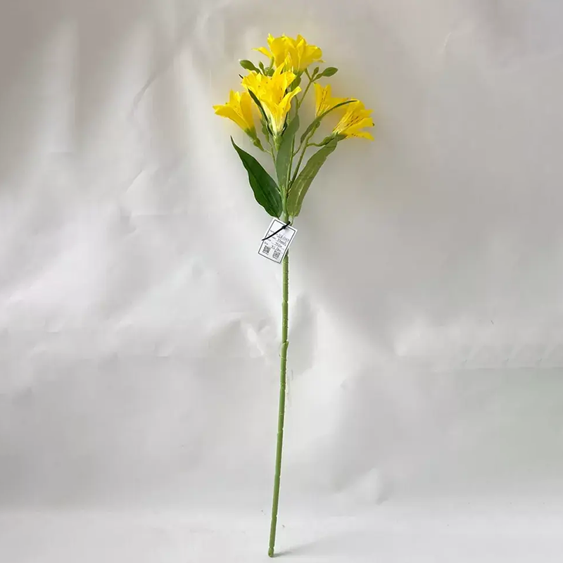 Silkki keinotekoinen lilja kukka